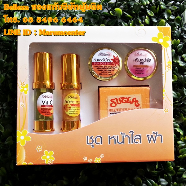 เซ็ทหน้าใส ฝ้า