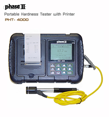 Phase II,Portable Hardness Tester with Printer,PHT-4000
