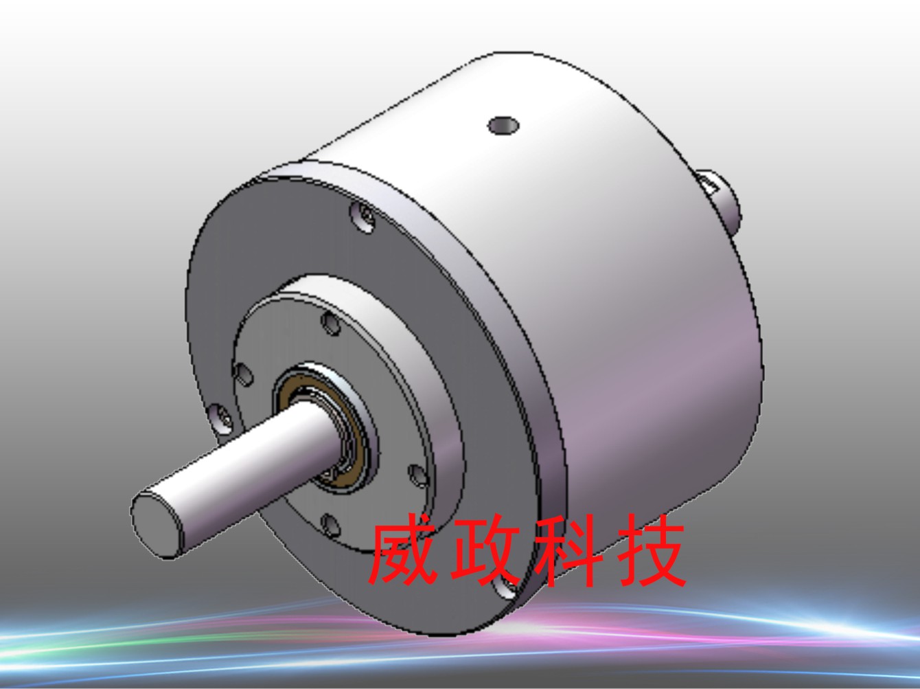 YSHC-xBS Long shaft flange type hysteresis clutch