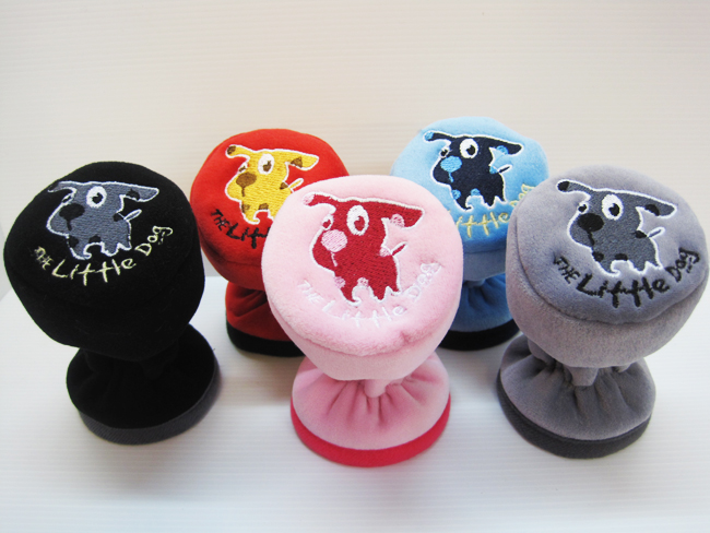 หุ้มหัวเกียร์ Little Dog ธรรมดา (ชมพู)