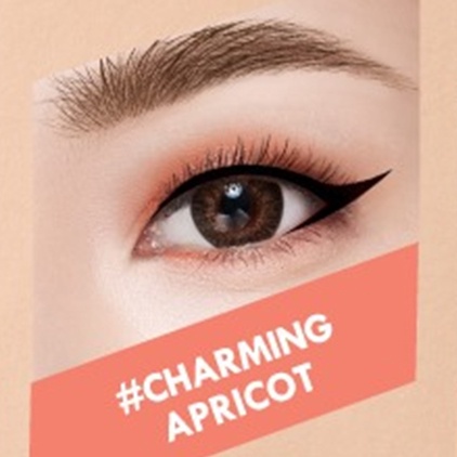 Browit byNongChat Eyemazing Shadow and Liner 0.60G+0.85ML #CHARMING APRICOT บราวอิท น้องฉัตร อายเมซิ่งแชโดว์แอนด์ไลน์เนอร์ 0.60G+0.85ML อายแชโดว์พร้อมอายไลน์เนอร์ในแท่งดียว สี CHARMING APRICOT