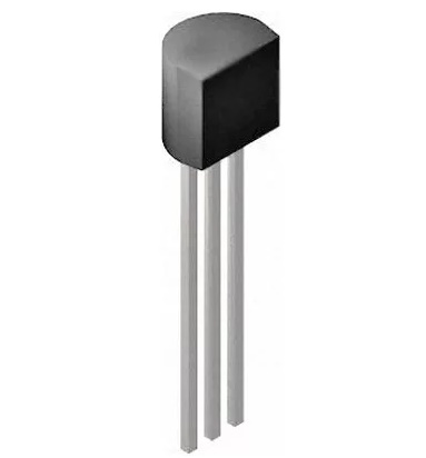 Microchip Temperature Sensor IC, Voltage, ± 2°C, 0 °C, 70 °C, TO-92, 3 Pins
