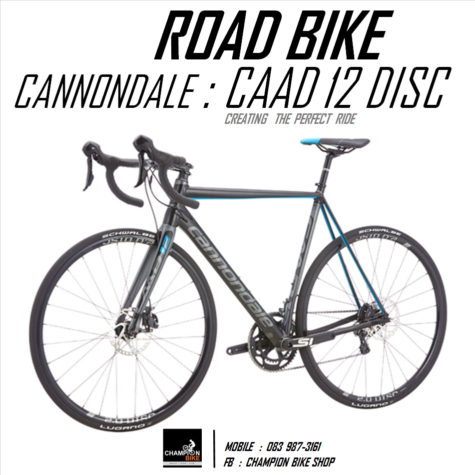 จักรยานเสือหมอบ CANNONDALE : CAAD12 DISC - 2016 ROAD BIKE
