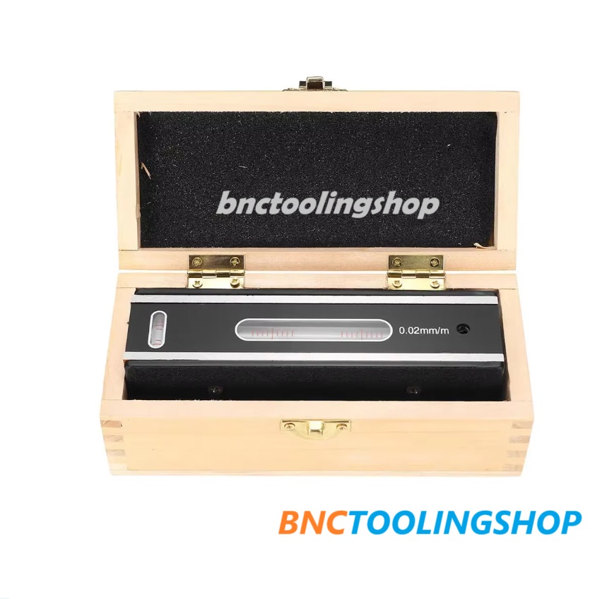 ระดับน้ำตั้งเครื่องจักร ความยาว 150 mm,ความไว 0.02มิล/เมตร, รุ่น VLI150-02, Precision Flat Level Sensivity 0.02mm/m,