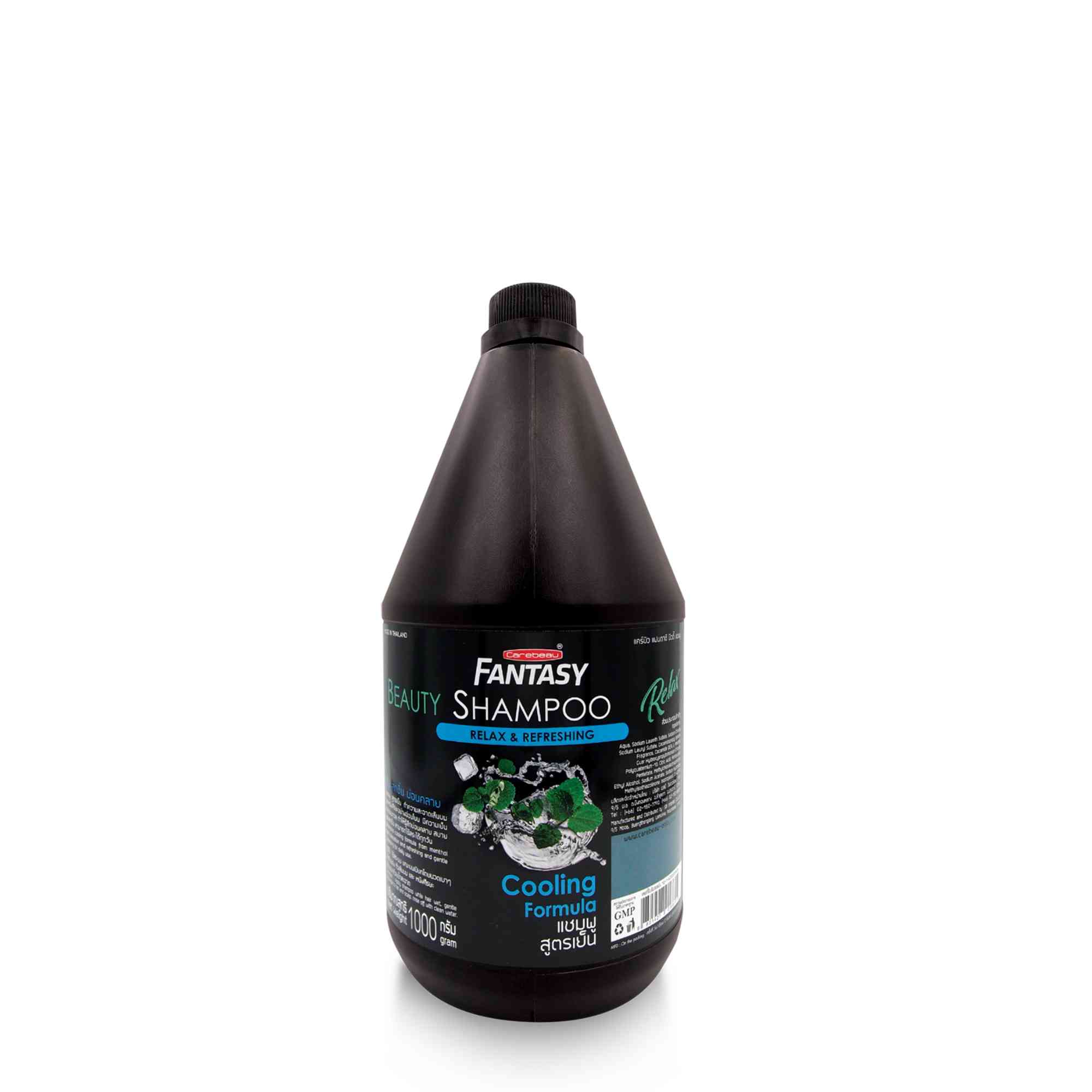 Carebeau Fantasy Beauty Shampoo Cool 1000 ml. แคร์บิวแฟนตาซี บิวตี้ แชมพู สูตรเย็น 1000 มล.