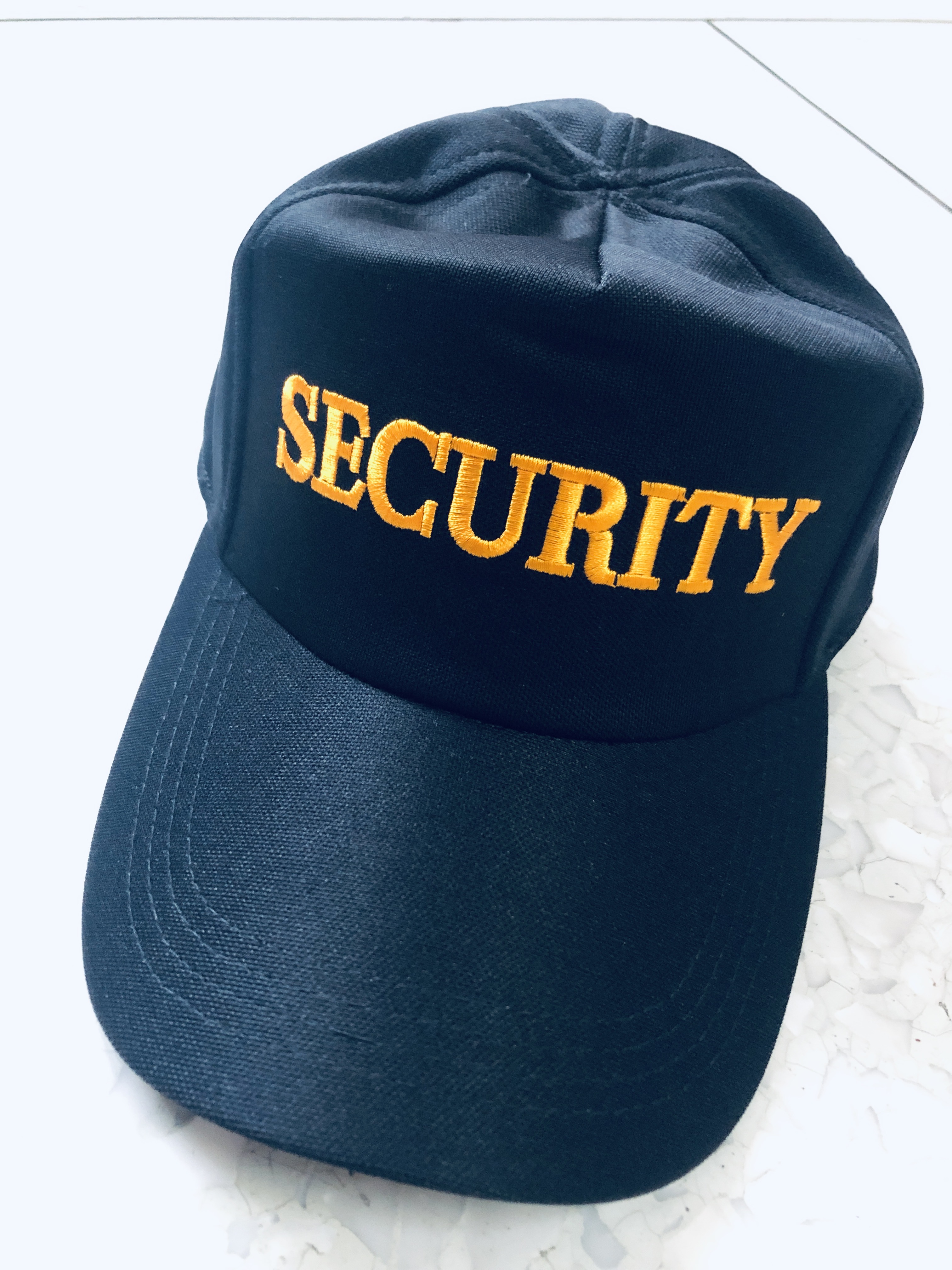 หมวกแก๊ป ดำ Security
