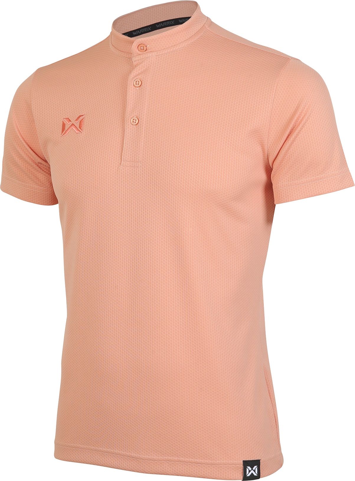 WARRIX เสื้อโปโลแขนสั้นคอจีน รุ่น Bubble ll WA-3329