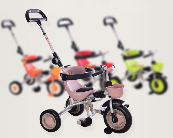 TP 21516 รถสามล้อเด็ก Edgar พับได้ มัลติฟังชั่นเป็นรถเข็นก็ได้ รูปทรงสวยทันสมัย