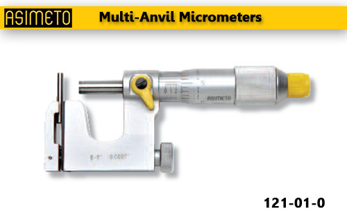 ASIMETO,P23,Multi-Anvil Micrometers,121-01-0