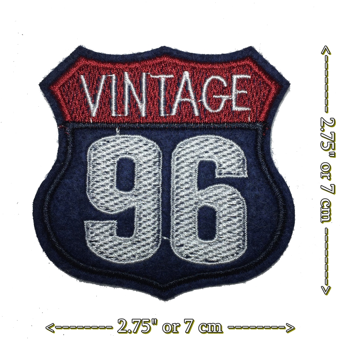 Vintage 96 ตัวรีดติดเสื้อ อาร์มรีด อาร์มปัก ตกแต่งเสื้อผ้า หมวก กระเป๋า แจ๊คเก็ตยีนส์ Badge Embroidered Iron on Patch