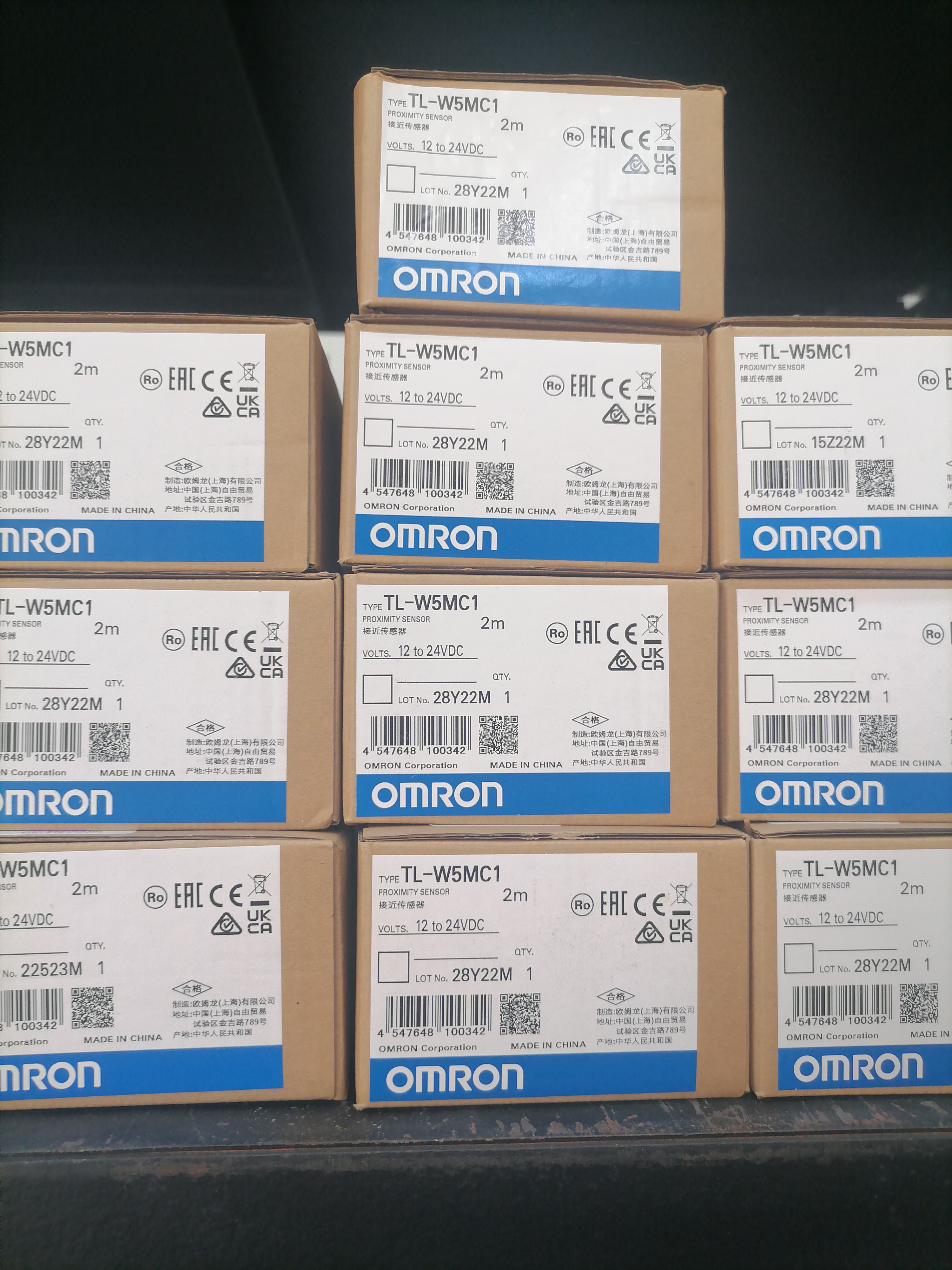 OMRON Photoelectric Sensor TL-W5MC1 2M OMRON