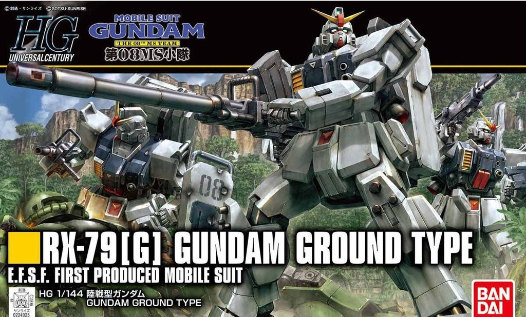 Bandai HG 1/144 HGUC RX-79 G GUNDAM GROUND TYPE 4573102591692 C4