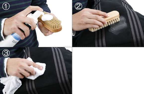 Clean & Care 200ml. โฟมทำความสะอาดผ้าเนื้อหนา ผ้าใบ ยีนส์ แคนวาส