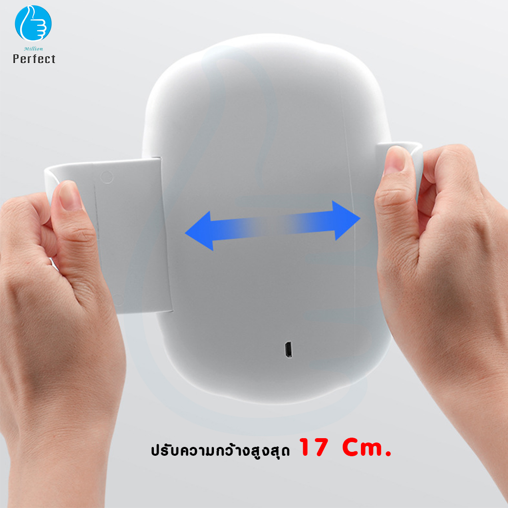 กระจกแต่งหน้าติดกับที่บังแดดในรถยนต์ มาพร้อมไฟส่องสว่างสำหรับใช้งานกลางคืน รุ่น Y-081