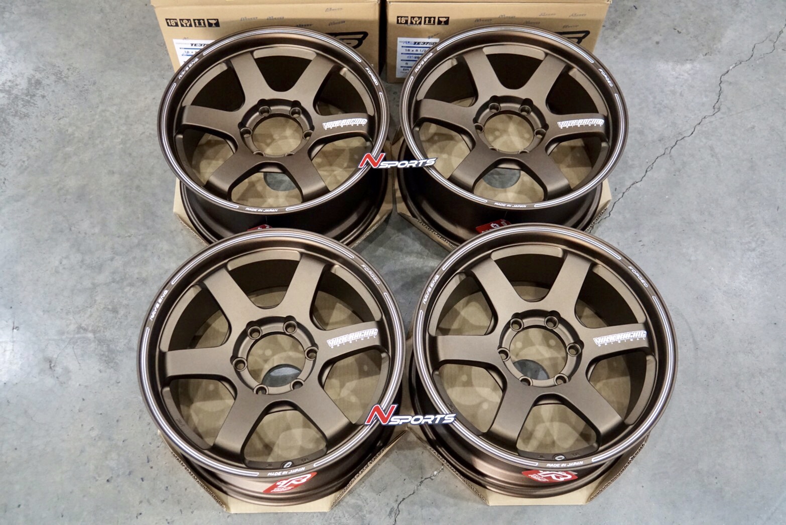 TE37 SB 18x8.5+29-6-139.7 Bronze