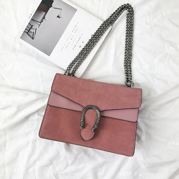 กระเป๋าหนัง GC (Baby Pink) size 8.5นิ้ว