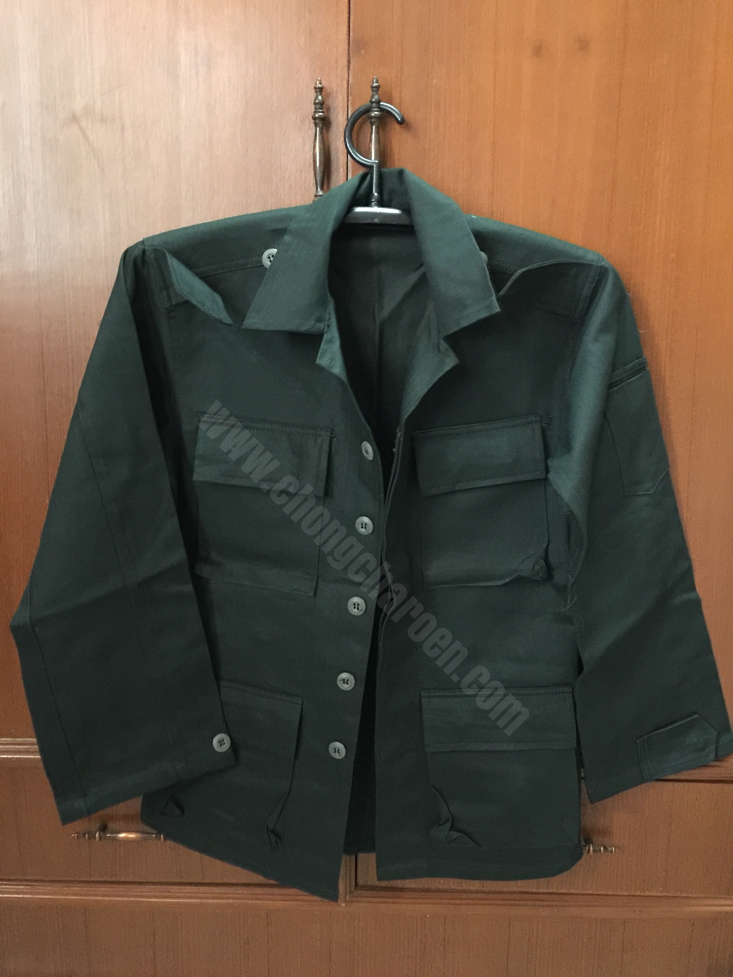 ชุด รด ชุด ฝึก เวส เขียว ยี่ห้อ SEATO ( เสื้อ + กางเกง )