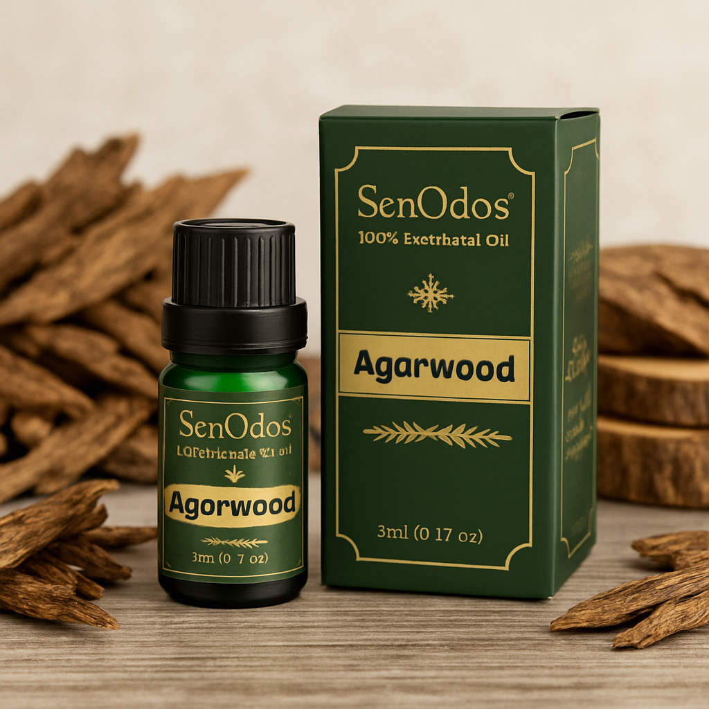 SenOdos Agarwood Pure Essential Oils น้ำมันหอมระเหยแท้ กลิ่นไม้หอมกฤษณา 5 ml