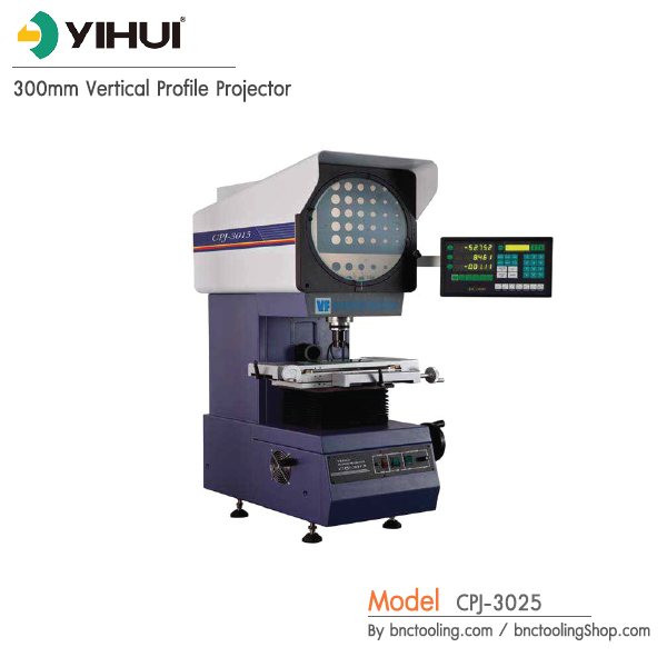 YIHUT,300mm Vertical Profile Projector,CPJ-3025