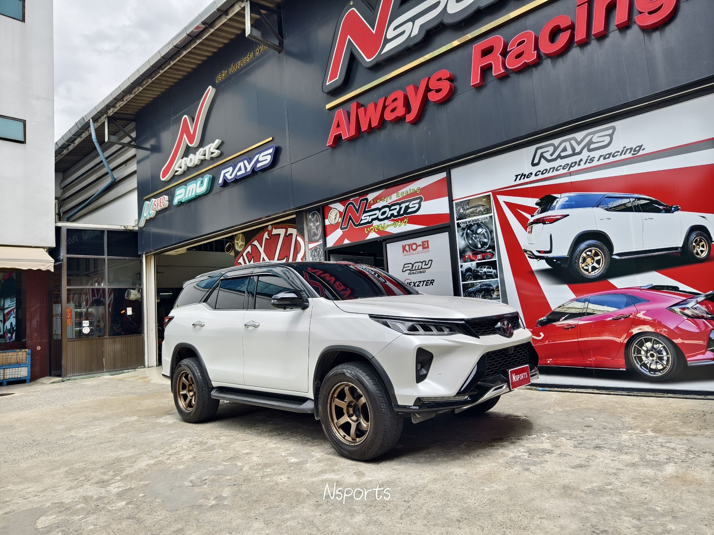 ล้อแม็กซ์ Rays TE37Progressive II 18x9+0 6-139.7 สี Bronze