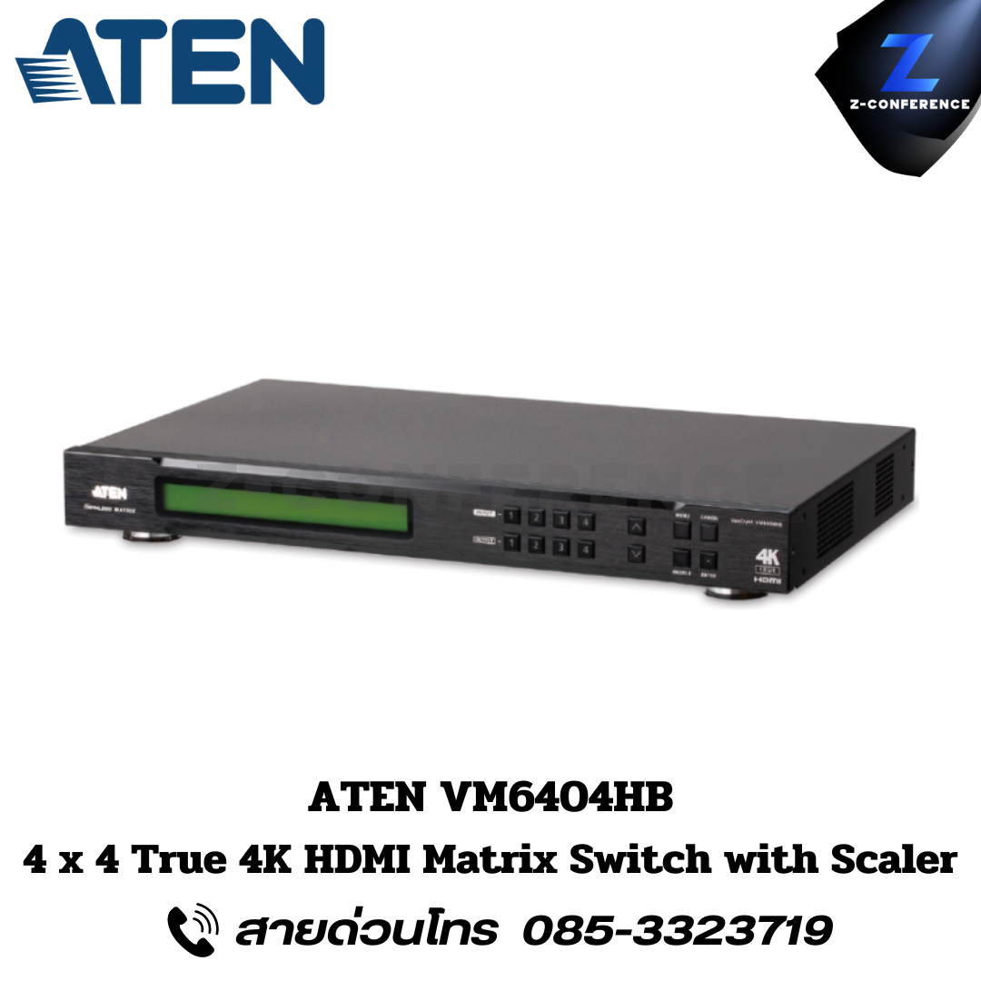 ATEN VM6404HB 4 x 4 True 4K HDMI Matrix Switch with Scaler