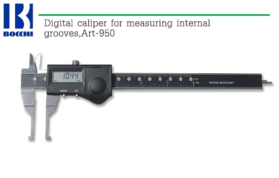 BOCCHI,Digital caliper for measuring internal grooves,Art-950