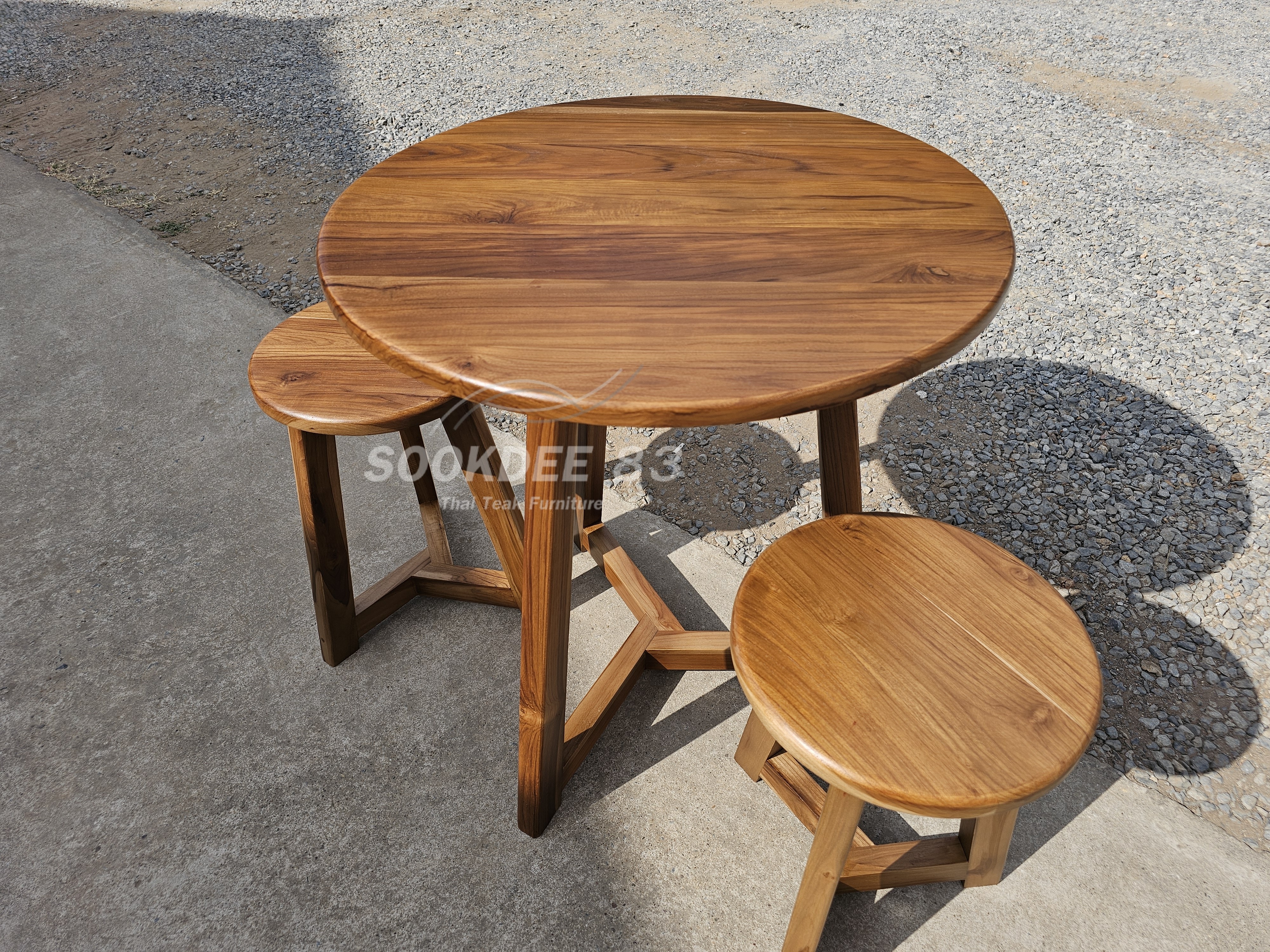 ชุดโต๊ะกาแฟมินิมอลขาเบนซ์