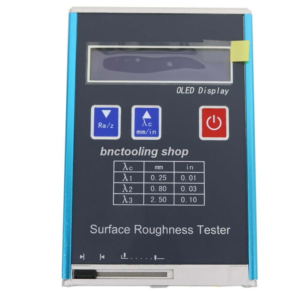 เครื่องวัดความเรียบผิว,Digital KR110 Surface Roughness Gauge Metal Non-metallic Surface.