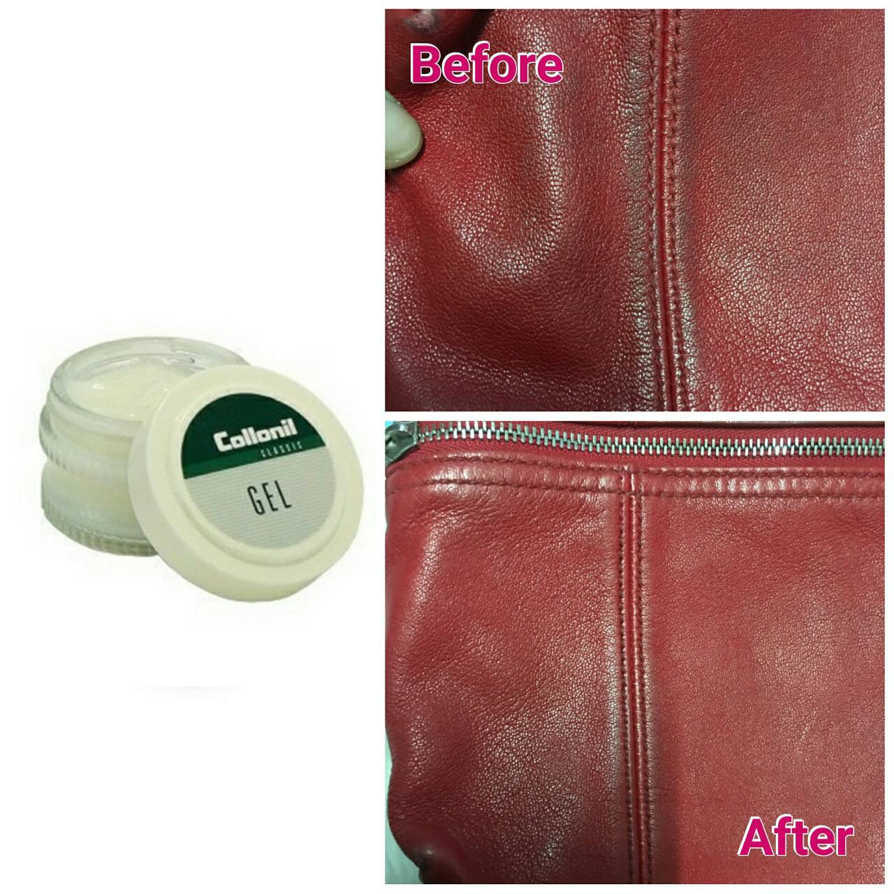 Collonil Gel 50ml. เจลทำความสะอาดหนังแกะ หนังลูกวัว หนังคาเวียร์