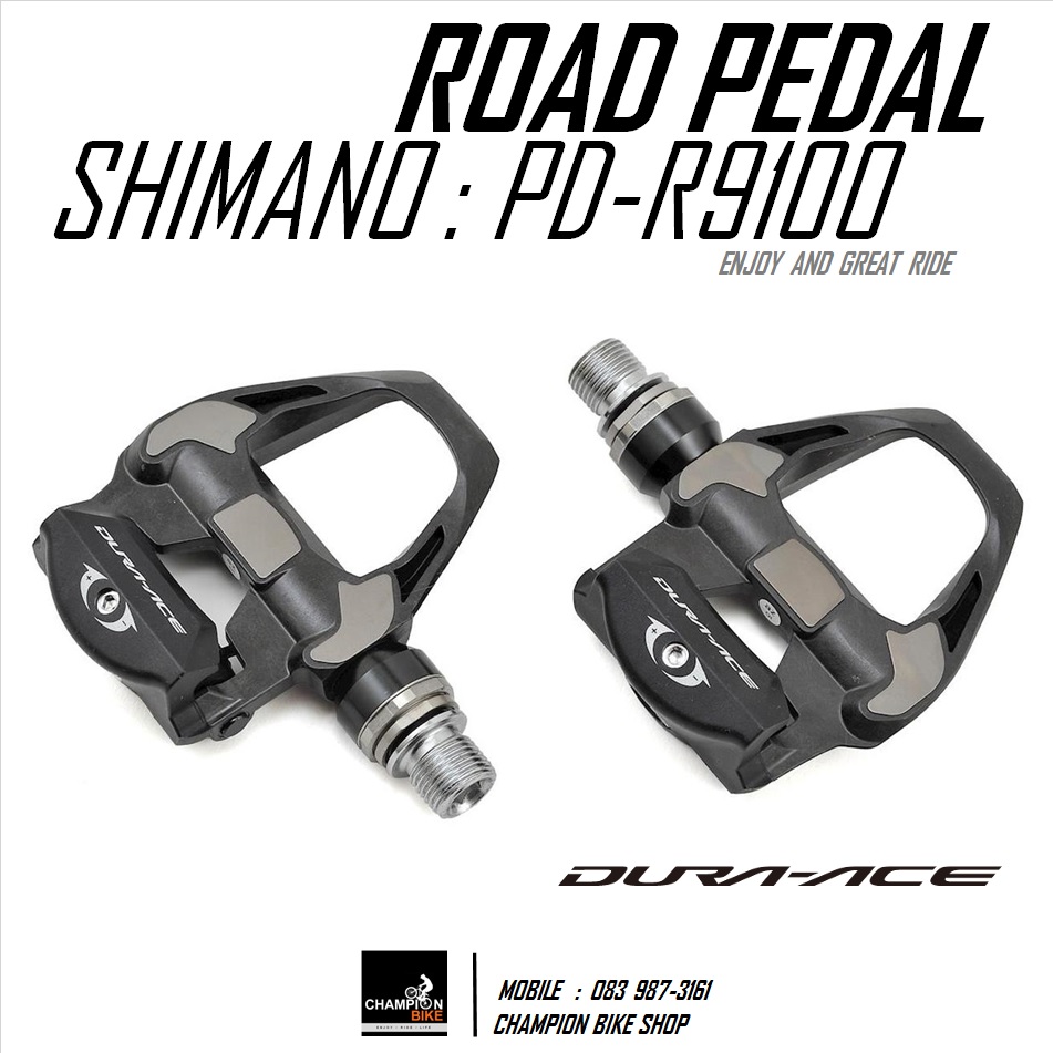 บันไดเสือหมอบ SHIMANO : DURA-ACE PD-R9100 CARBON ROAD PEDAL