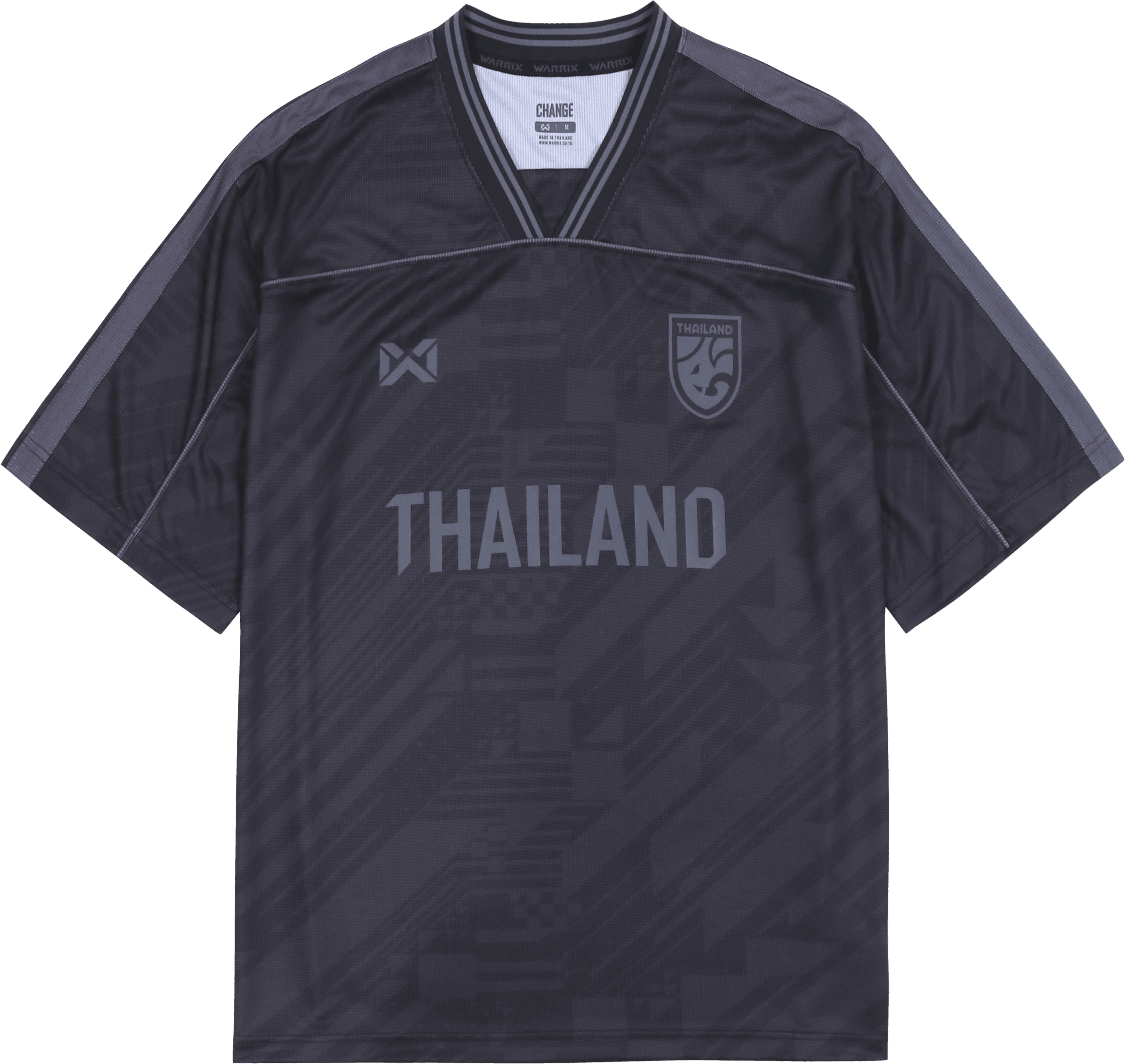 WARRIX Oversize เสื้อบอลไลฟ์สไตล์ เสื้อทีมชาติไทยทรงโอเวอร์ไซส์ (WA-233FBATH10, WA-233FBATH11)