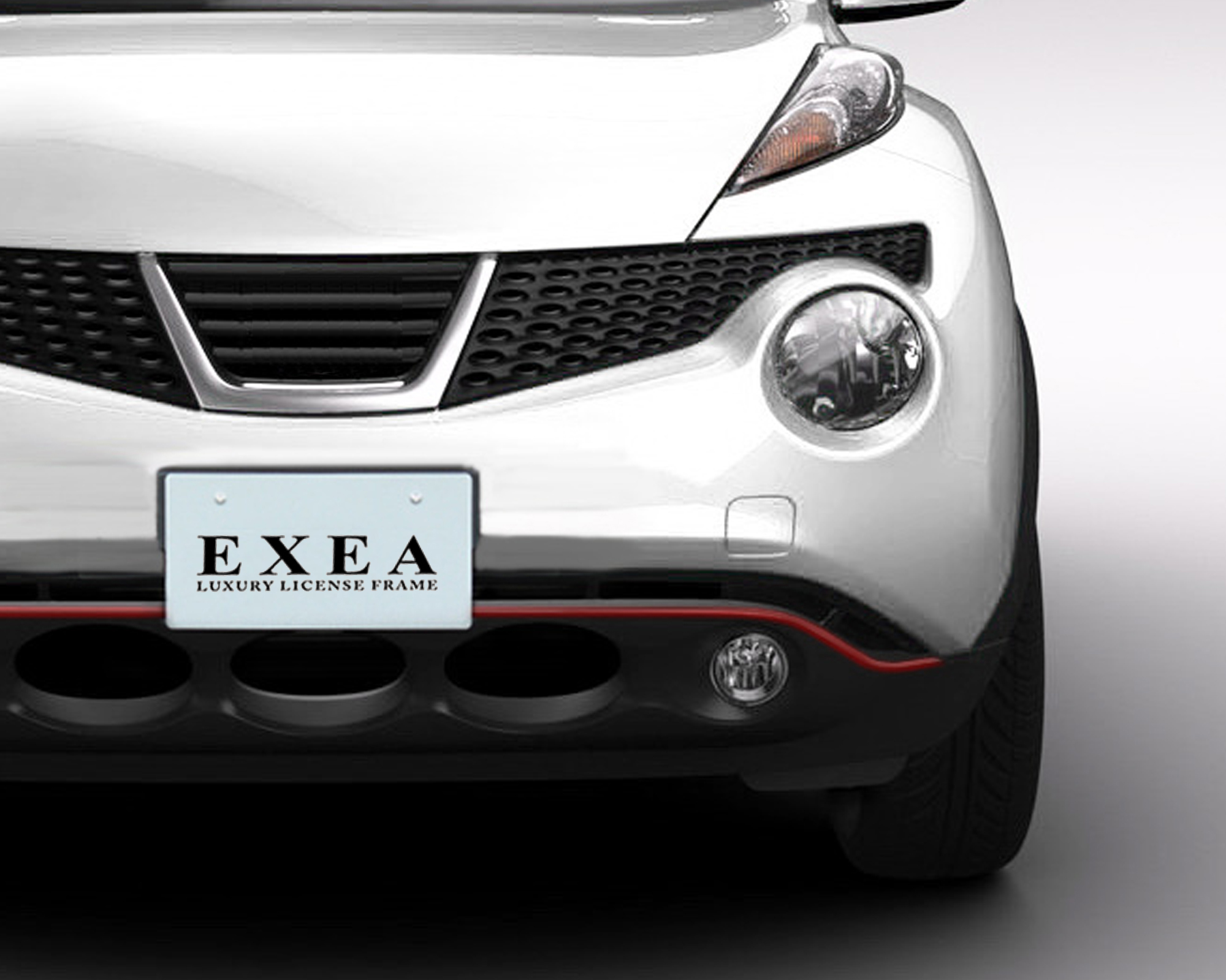 คิ้วยางขอบกันชน (ญี่ปุ่น) สีแดง Sporty