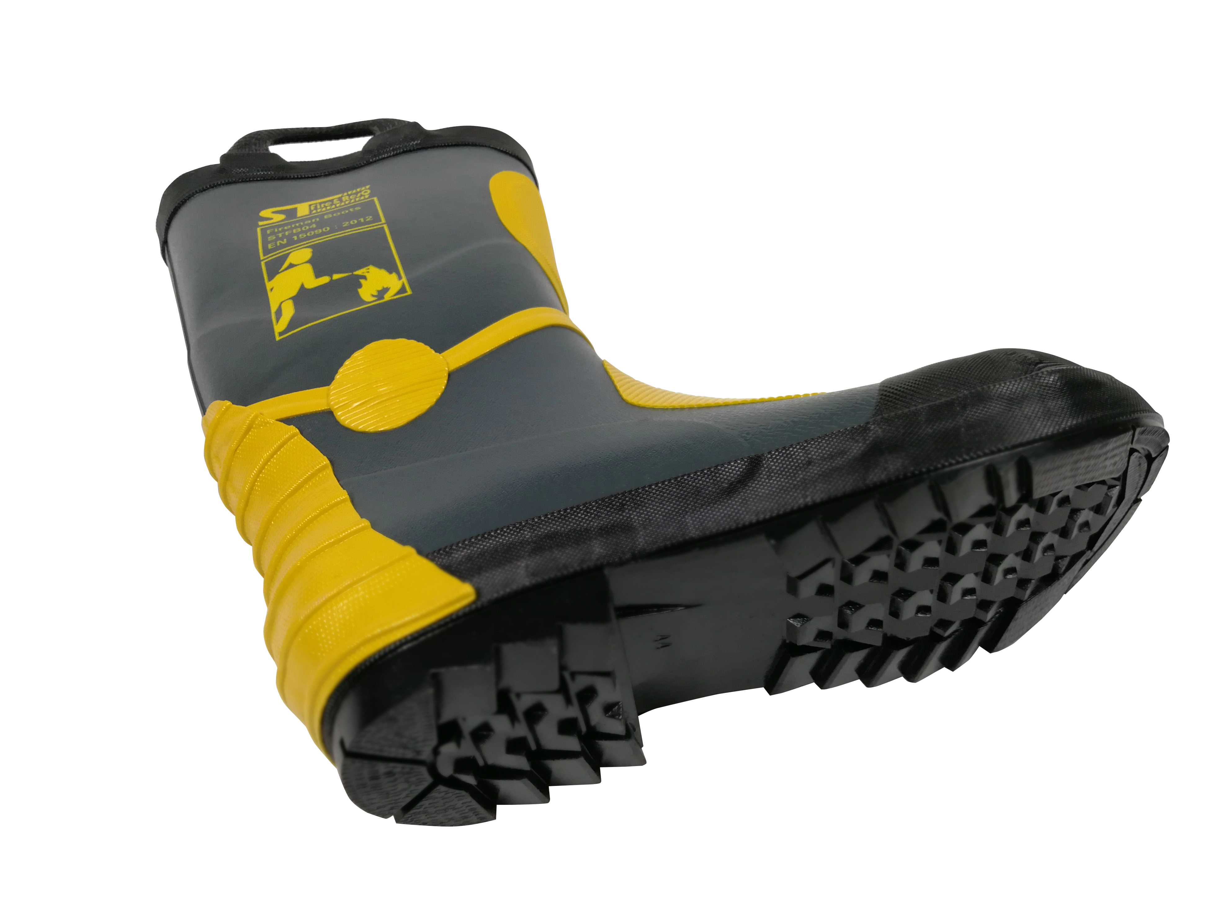 รองเท้าดับเพลิง (Fire boots) / บูทดับเพลิง ยี่ห้อ ST
