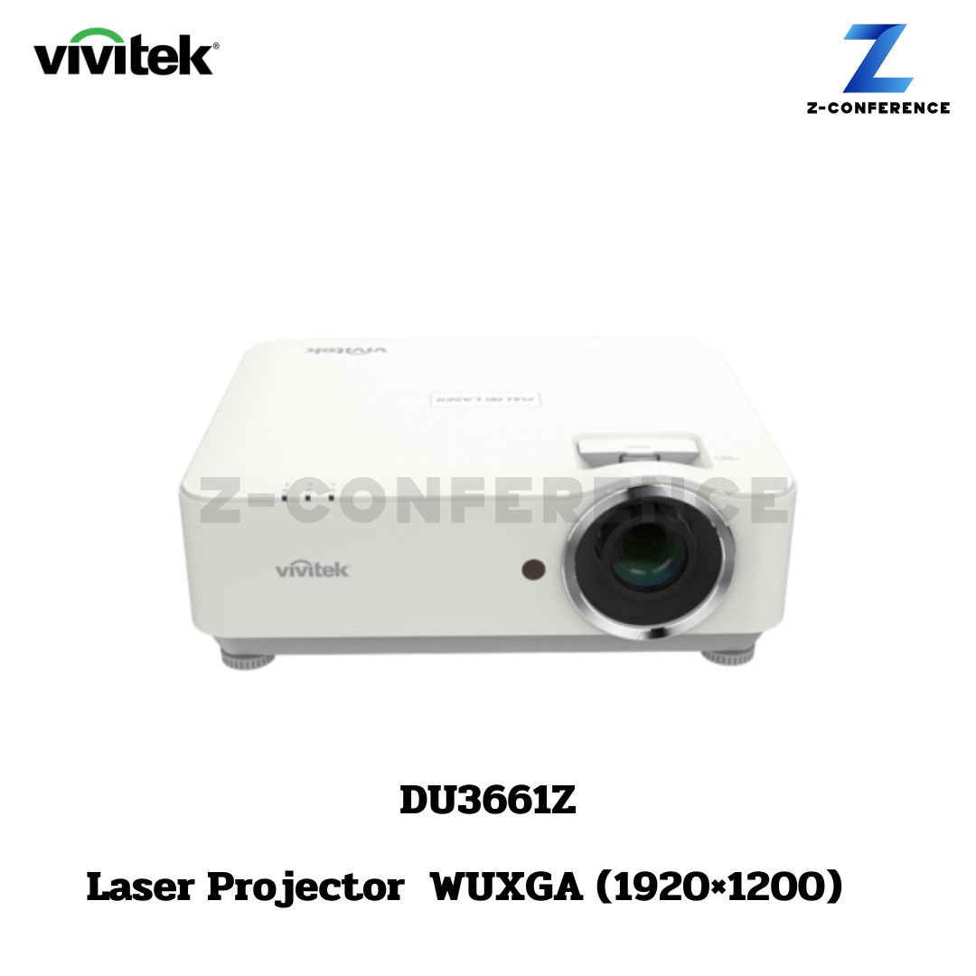 Projector Vivitek DU3661Z Laser Projector (5,000 lumens) projector , โปรเจคเตอร์ , เครื่องฉายโปรเจคเตอร์ , โปรเจคเตอร์ดูหนัง , เครื่องโปรเจคเตอร์