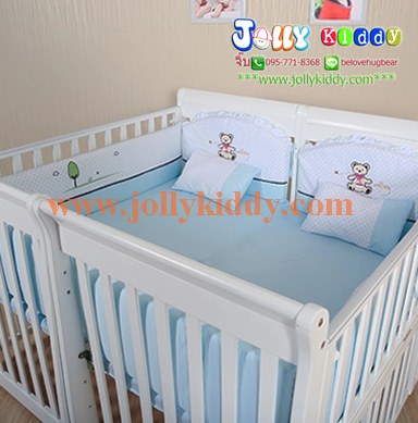 B10246 เตียงนอนไม้สำหรับเด็ก White Premium (WD4)