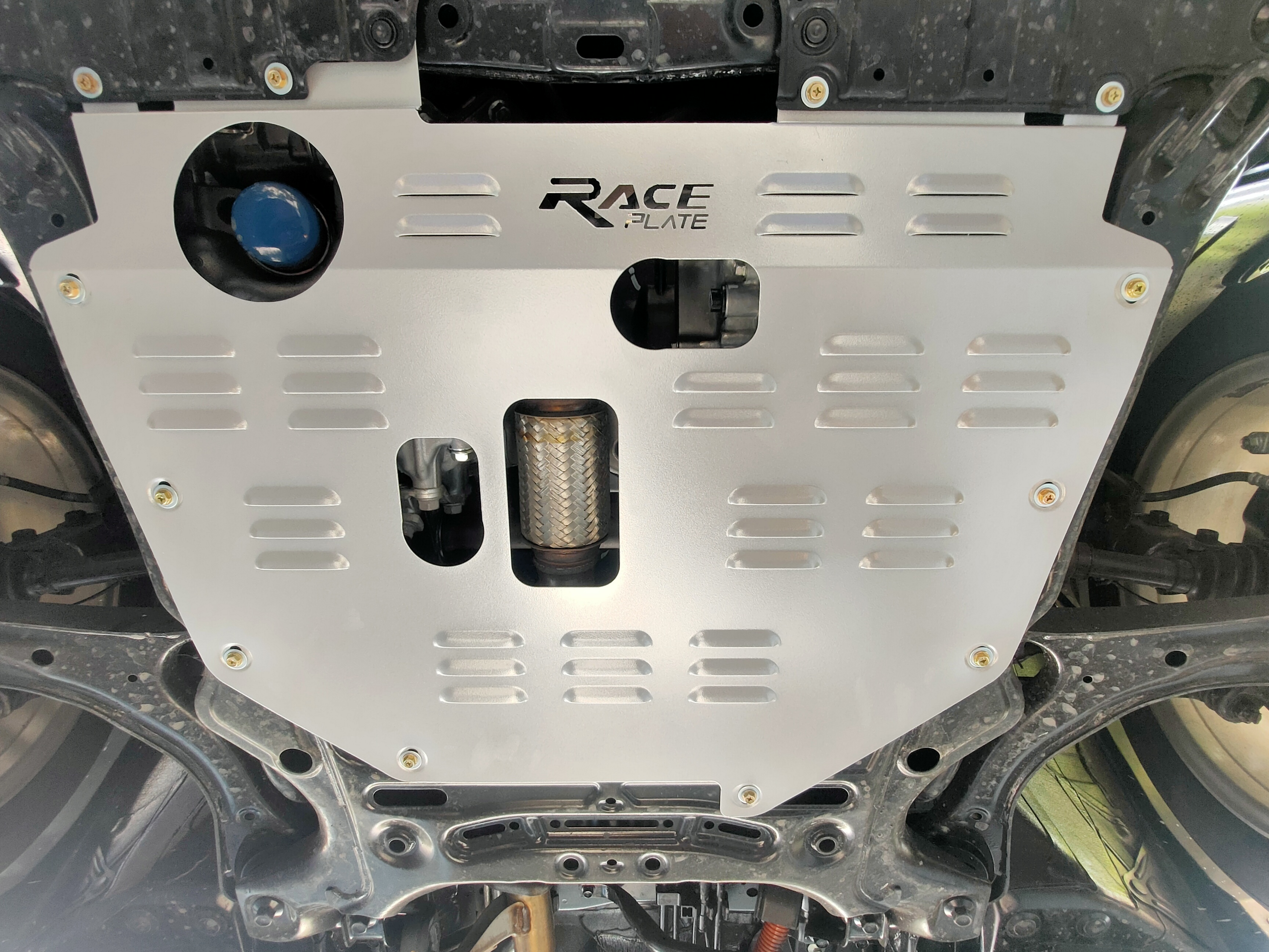 แผ่นปิดใต้ห้องเครื่องอลูมิเนียม Honda Stepwagon e-HEV RP6,RP7,RP8 Raceplate_Undertray