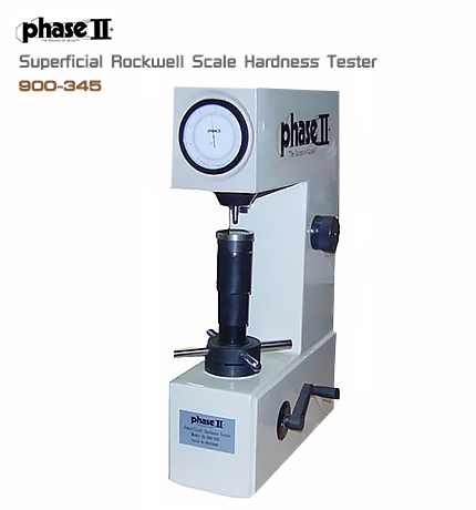 Phase II,Superficial Rockwell Scale Hardness Tester,900-345