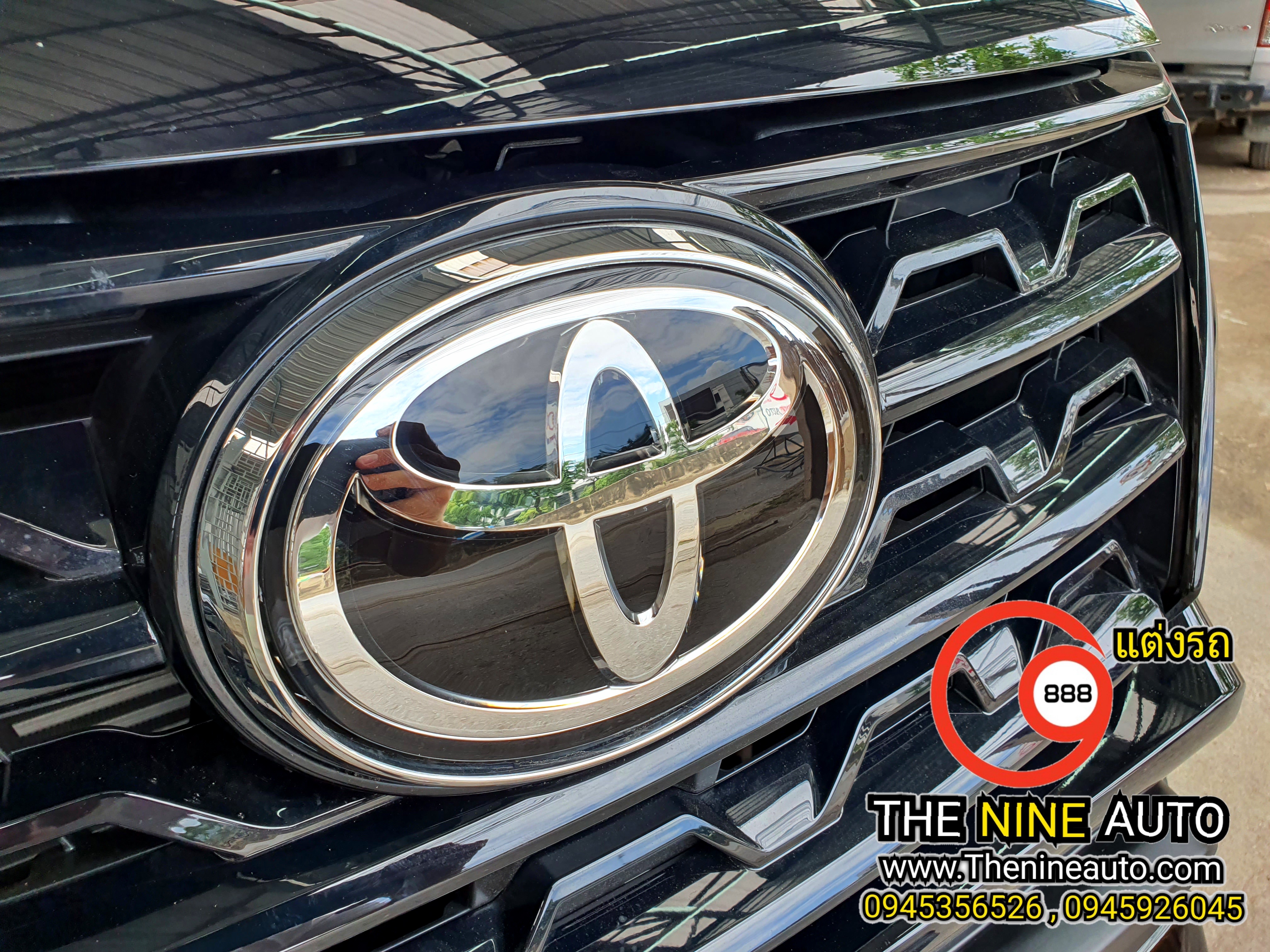 โลโก้แก้วฟอจูนเนอร์ Fortuner2015-2020 (ด้านหน้า)