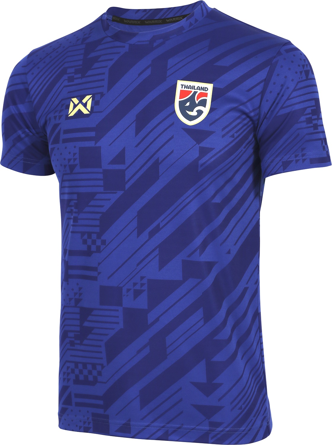 เสื้อเชียร์คอกลม 2023-2024 เสื้อฟุตบอลทีมชาติไทย Thailand National Team Kit (Cheer Version) WA-233FBATH53