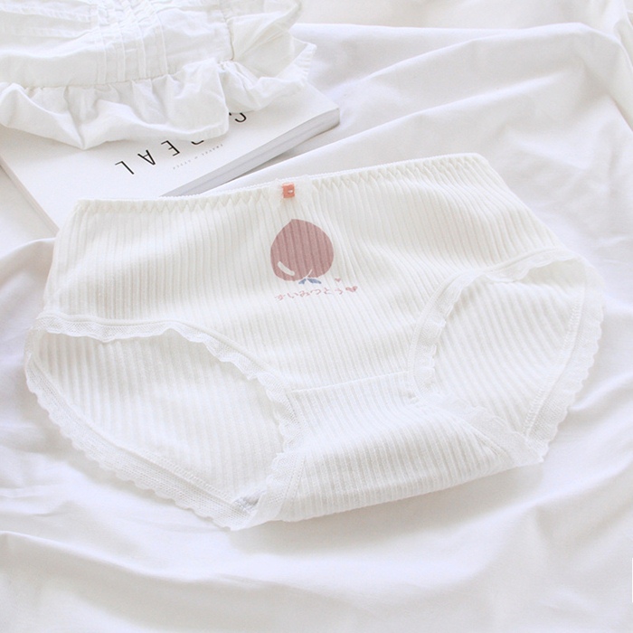 NA123(แพ็ค5ตัว5ลาย) กางเกงในน่ารัก กางเกงในผ้าฝ้ายทรงเต็มตัวเหมาะสำหรับท่านที่ชอบใส่แบบเต็มก้น ขอบเป็นยางยืดไม่รัดแน่นจนเกินไป ขายแบบยกเซต5ตัว5ลายตามรูปถ่ายสินค้าจริงเลยค่ะ ***ในหุ่นใส่เบอร์ M