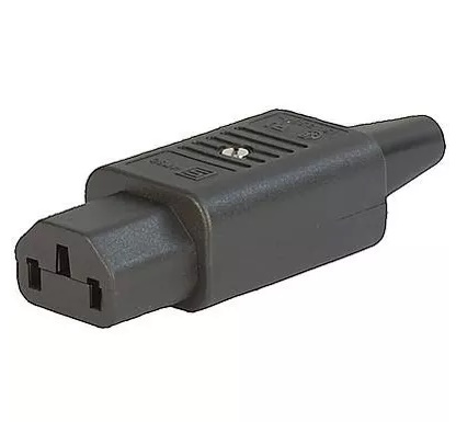 Schurter Power Entry Connector Plug, Female Sockets IEC 320-C13 Free Hanging (In-Line)