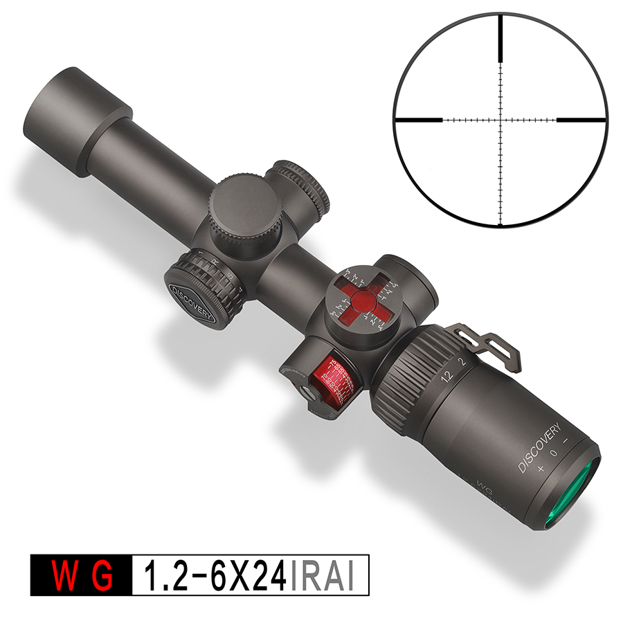 กล้อง Discovery WG 1.2-6X24 IRAI ตัวสั้นกระทัดรัด
