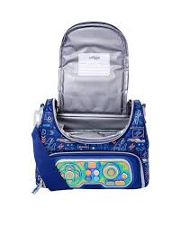 กระเป๋าเก็บอุณหภูมิ Smiggle Double Decker Lunch Box with strap-flutter
