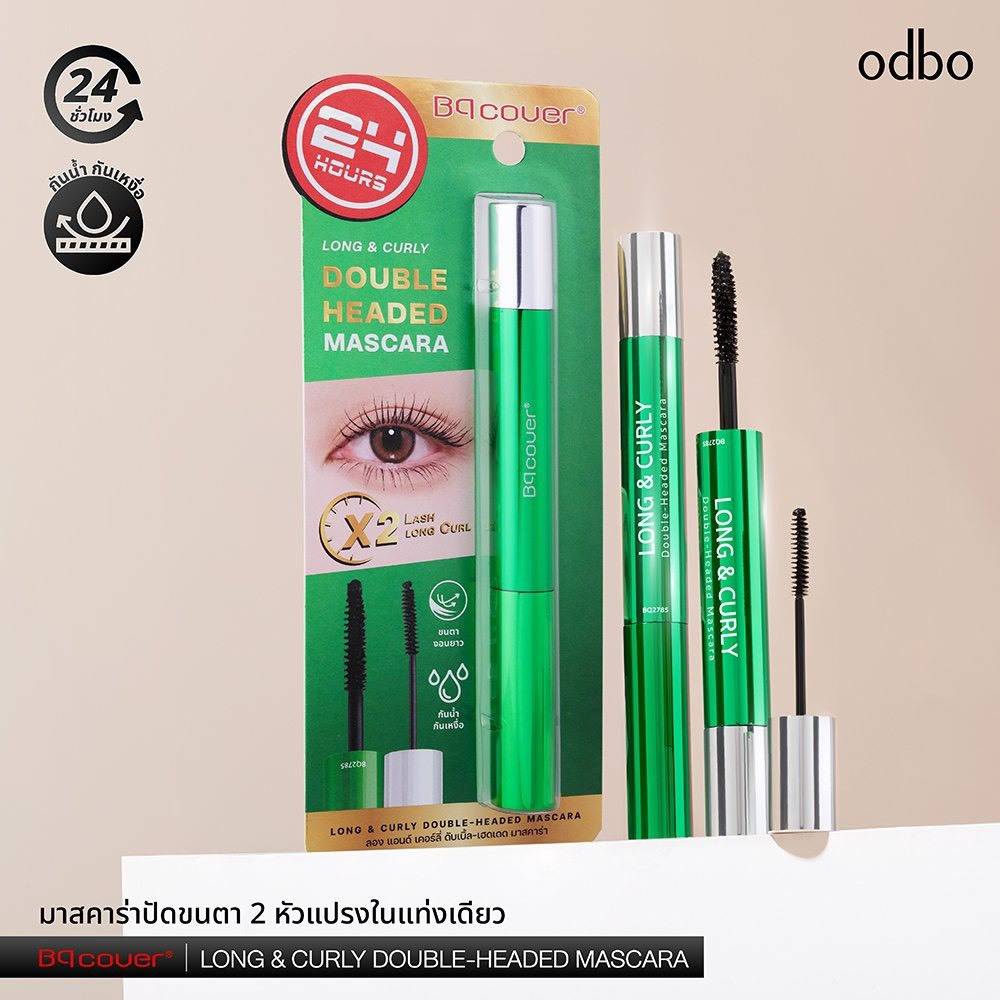 BQ Cover Mascara Double Head สีดำ 4.5 g +4.5 g