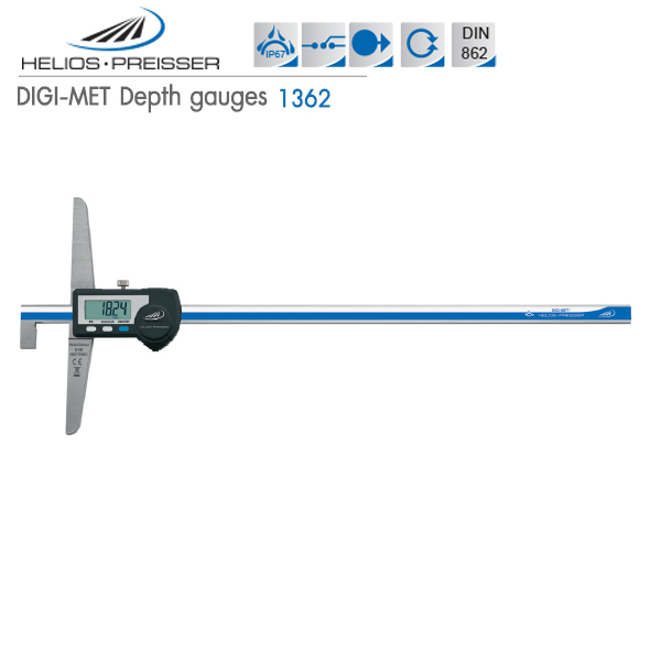 HELIOS-PREISSER,DIGI-MET Depth gauges,1362