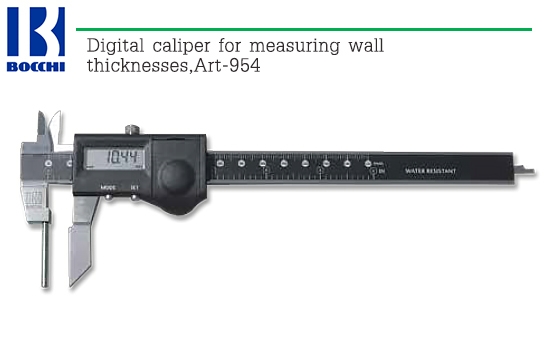 BOCCHI,Digital caliper for measuring wall thicknesses,Art-954