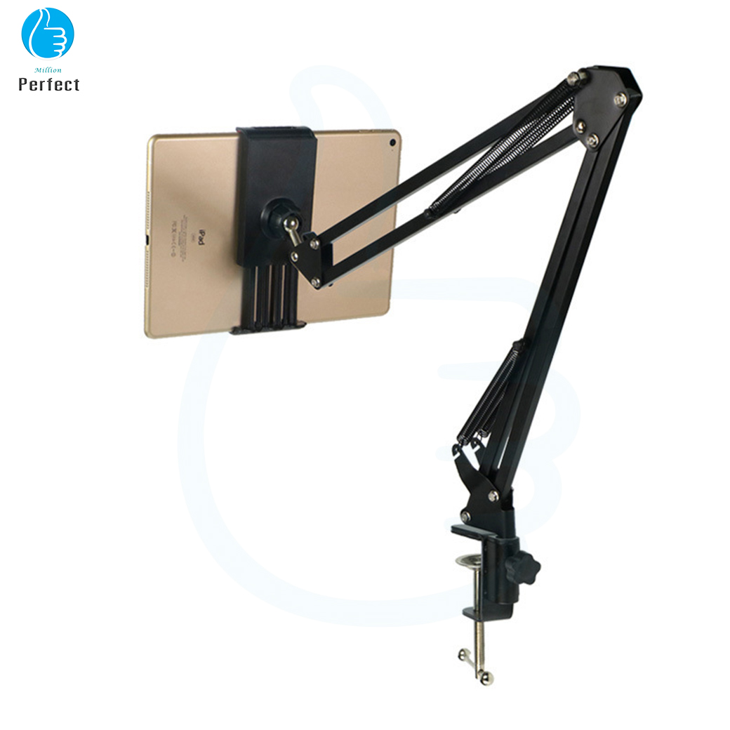 ขาตั้งipad ขาจับมือถือ iPad แบบหนีบโต๊ะ ขาจับโทรศัพท์ จับอยู่ไม่ร่วง สะดวกในการดูหนัง หรือ Live สด ใช้งานได้อเนกประสงค์ รุ่น K035