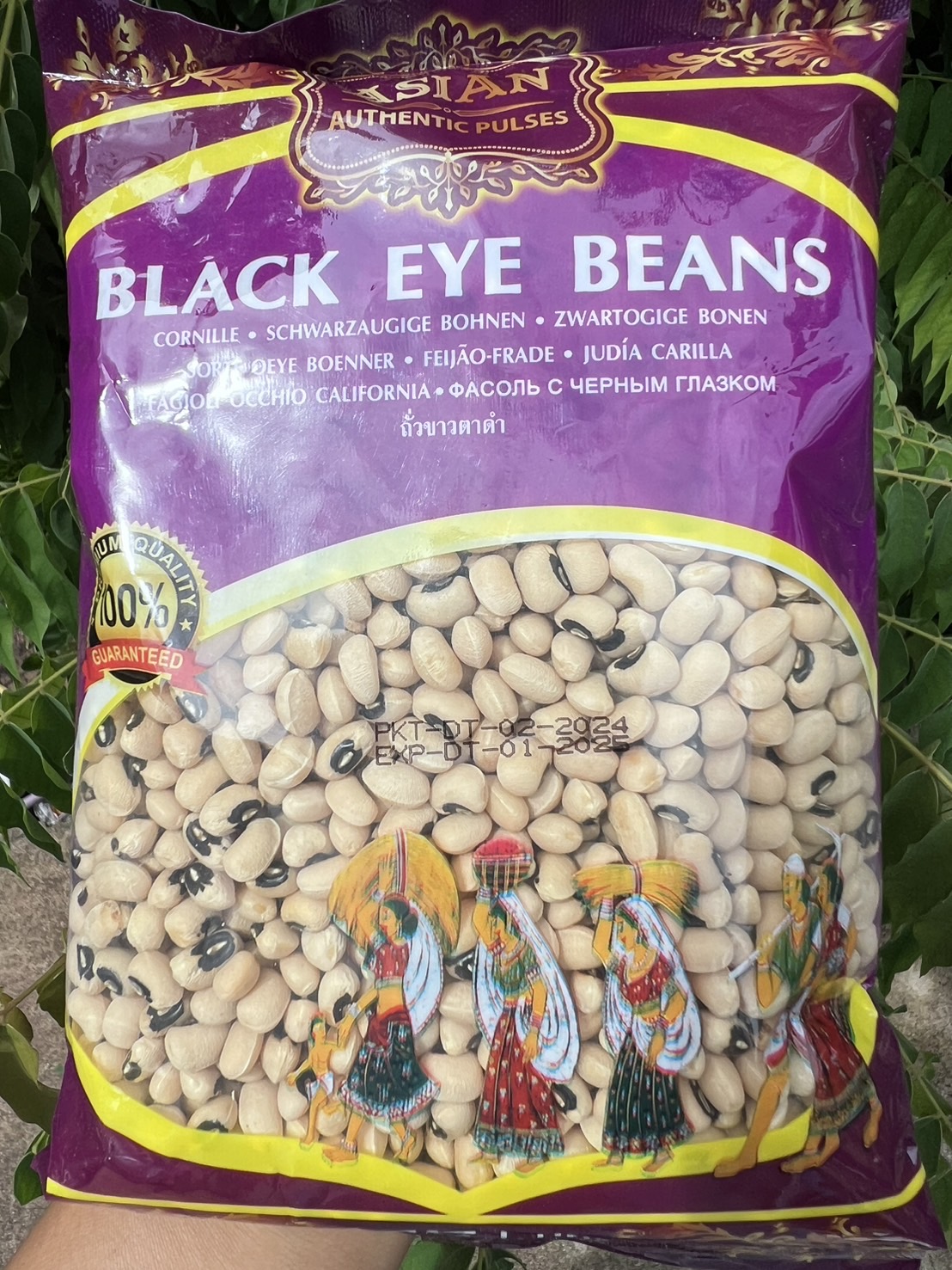 ถั่วขาวตาดำ อินเดีย