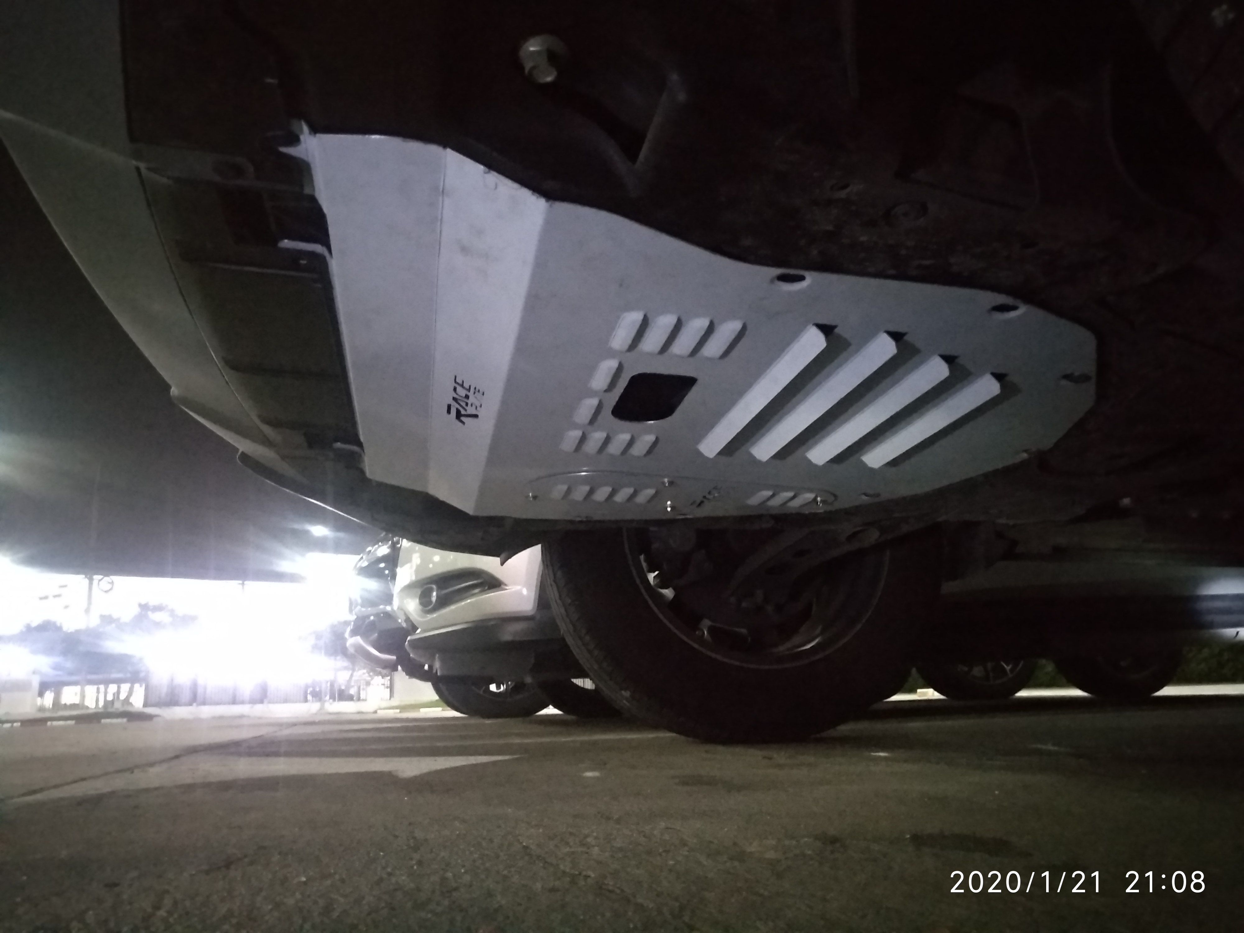 แผ่นปิดใต้ห้องเครื่องอลูมิเนียม Honda CRV 2018-2020 Raceplate_Undertray