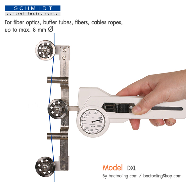 SCHMIDT,Special purpose tension meter features large rollers,DXL